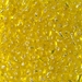 DP-6:  Miyuki 3.4mm Drop Bead Silverlined Yellow approx 250 grams - DP-6