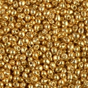 DP28-4202:  Miyuki 2.8mm Drop Bead Duracoat Galvanized Gold 