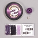 Triangle Waves Bracelet Kit - Purple Iris - KIT-TRW-PI