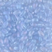 LDP-2135F:  Miyuki 3x5.5mm Long Drop Bead Matte Transparent Light Sapphire AB approx 250 grams - LDP-2135F