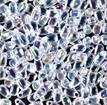 LDP-250:  Miyuki 3x5.5mm Long Drop Bead Crystal AB 