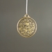 MET-00017: 24mm Gold Plated Dragon Coin Charm - MET-00017