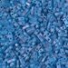 QTL-149FR:  Matte Transparent Capri Blue AB Miyuki Quarter Tila approx 100 grams - QTL-149FR