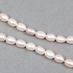 RFP-0173:  Rice Pearl White 6-6.5mm 16 inch 