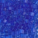 SB-150:  Miyuki 4mm Square Bead Transparent Sapphire - SB-150*