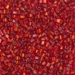 SB18-10:  Miyuki 1.8mm Square Bead Silverlined Flame Red approx 250 grams - SB18-10