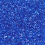 SB18-150:  Miyuki 1.8mm Square Bead Transparent Sapphire 