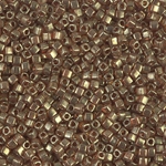 SB18-311:  Miyuki 1.8mm Square Bead Topaz Gold Luster 