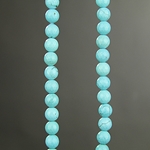 SP-0186: 8mm Turquoise Howlite Faceted 