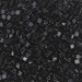 STR10-401:  Miyuki 10/0 Sharp Triangle Black approx 250 grams - STR10-401
