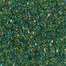 TR10-1165:  Miyuki 10/0 Triangle Emerald Lined Topaz Luster - TR10-1165*