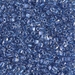TR10-1557:  Miyuki 10/0 Triangle Sparkling Blue Lined Crystal - TR10-1557*