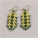 TR8-1817:  Miyuki 8/0 Triangle Sparkling Topaz Lined Chartreuse Luster - TR8-1817*