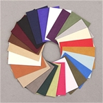 SAMPLE:  Ultrasuede Sampler  |  24 Colors  |  2 x 3 inch Swatches 