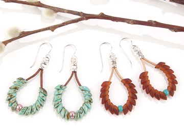 Phoenix Feather Earrings