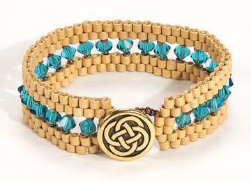 Crystal Channel Bracelet