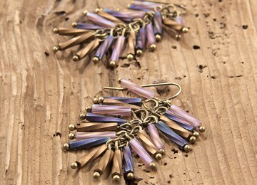 Fluttering Fringe Earrings