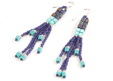 Flair and Square Earrings