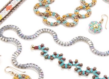 Half Tila beads