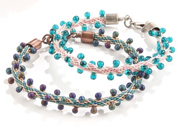 Kumihimo Sundew Bracelet