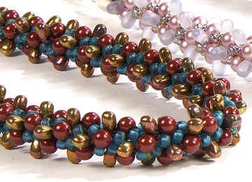 Kumihimo Lupine Necklace