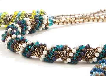 Spiral Currents Necklace