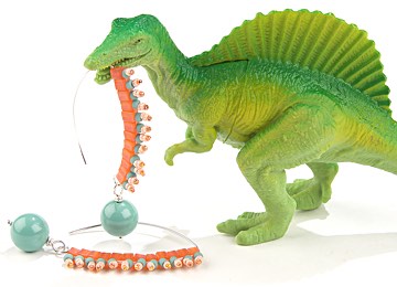 Spinosaurus Earrings