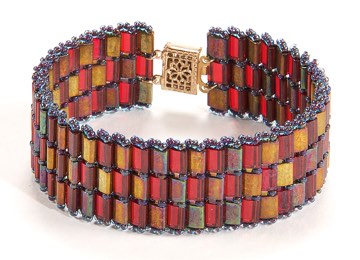 Tessellated Tila Bracelet