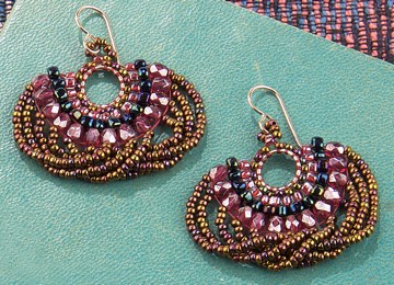 Looplicity Brick Stitch Earrings
