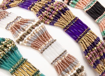 Scalloped Brick Stitch Bracelet