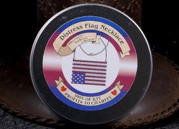 Distress Flag Necklace
