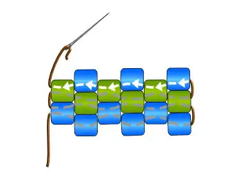 Even Count Peyote Stitch