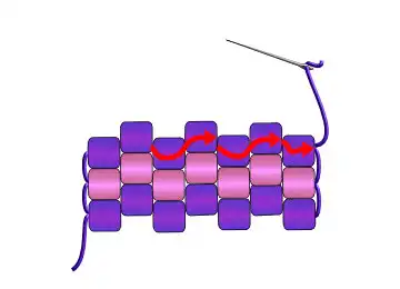 Odd Count Peyote Stitch