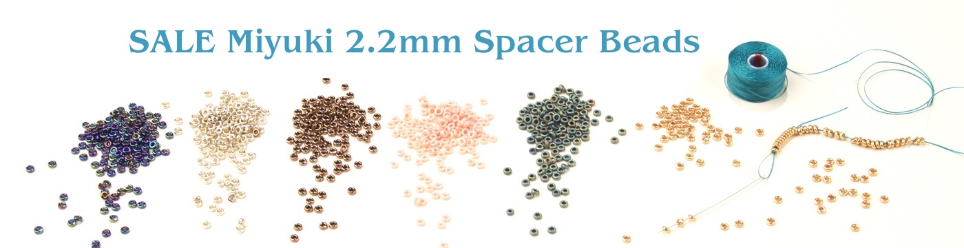 Sale Miyuki 2.2mm Spacer Beads